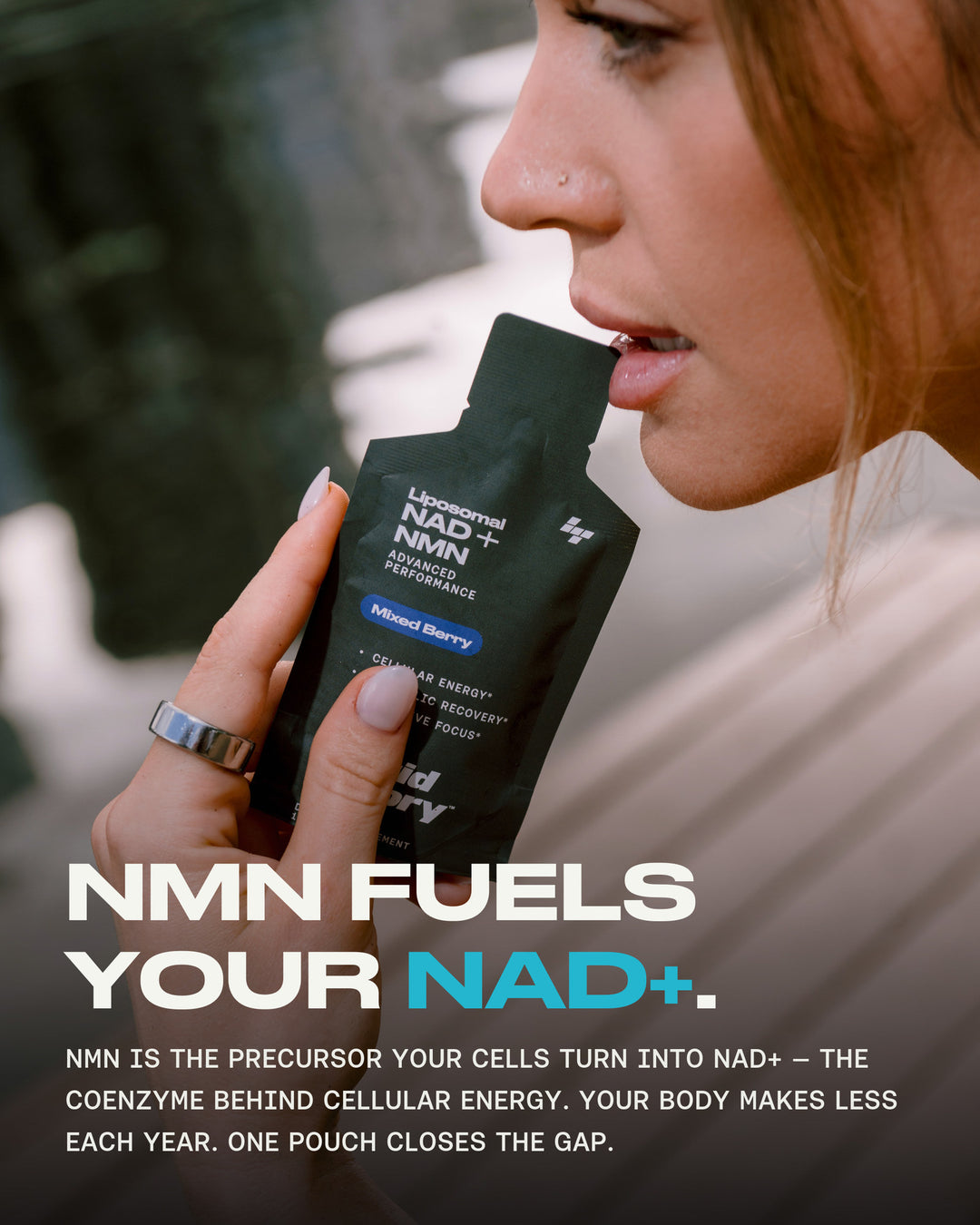 Liposomal NAD+ NMN, view 2